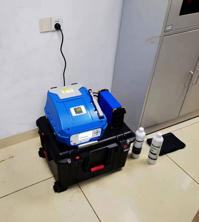 湖南株洲生態(tài)環(huán)境監(jiān)測中心非甲烷總烴分析儀驗收培訓(xùn)