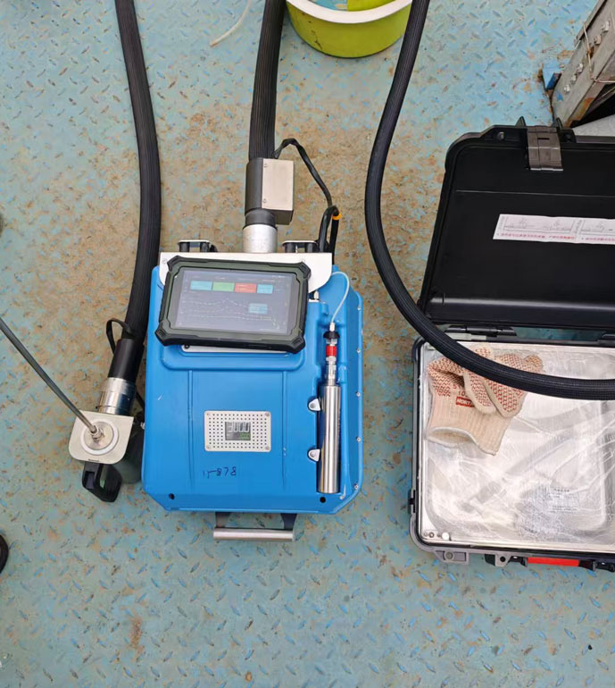 吉林某石化企業(yè)非甲烷總烴現場測試